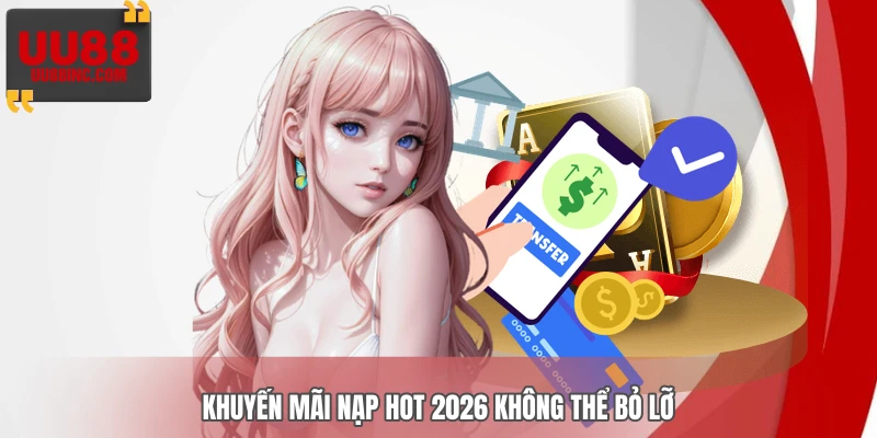 Khuyến mãi nạp hot 2026 không thể bỏ lỡ