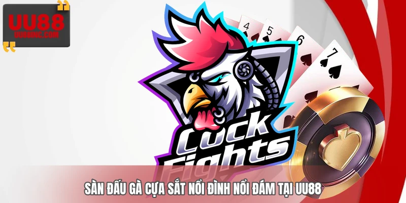 Sàn đấu gà cựa sắt nổi đình nổi đám tại UU88