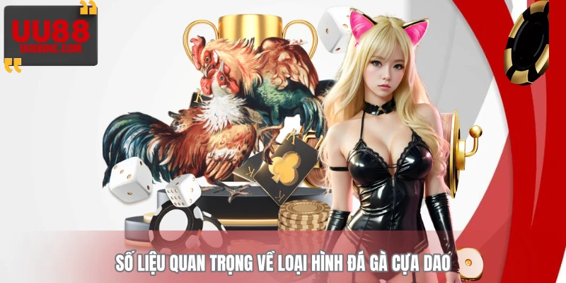 Số liệu quan trọng về loại hình đá gà cựa dao